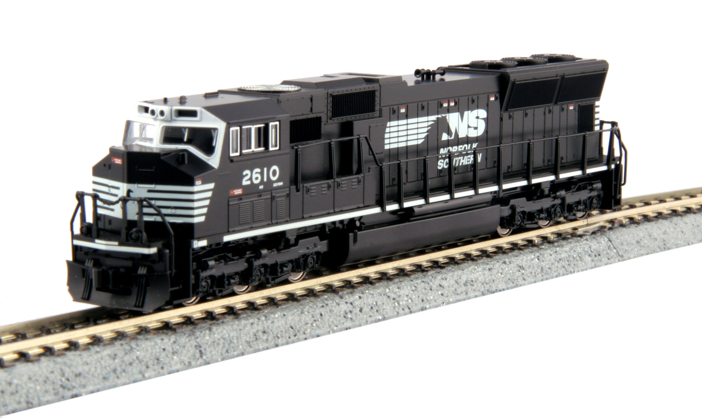 Kato 176-8608-LS N Norfolk Southern EMD SD70M Diesel Locomotive with Sound #2610
