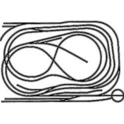 Atlas 10023 HO 23 Folded Dog-Bone with Branch Track Code 100 Layout