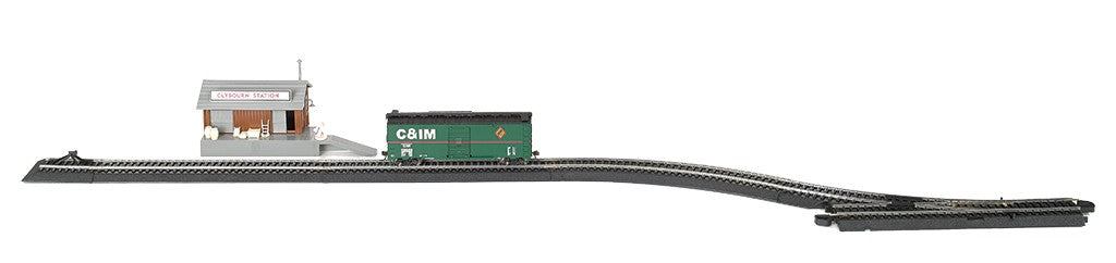 Bachmann 44333 HO Steel Alloy Freight Transfer Siding E-Z Track Expansion Pack