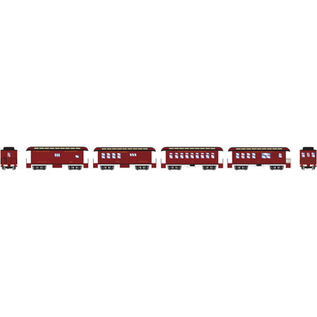 Athearn 11029 N CP Rail 34 Old Time Overton Passenger Set (4)