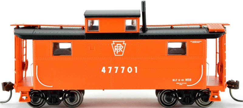 Bowser 41694 HO Pennsylvania N5 Caboose (Keystone Focal Orange) #477746