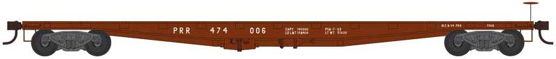 Bowser 41925 HO Pennsylvania 50 Foot Flat Car Kits & Ready-to-Run #474087