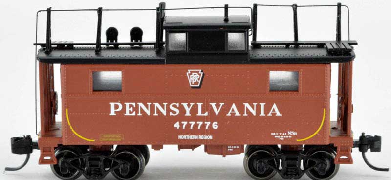 Bowser 37906 N Pennsylvania N5 Caboose Shadow Keystone with Trainphone #477805