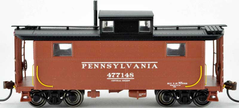 Bowser 41677 HO Pennsylvania N5 Caboose (Early Scheme Black Roof) #477148