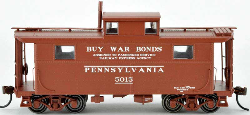 Bowser 41679 HO Pennsylvania Early Scheme REA N5 Caboose #5015