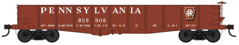 Bowser 41937 HO Pennsylvania GS Gondola Car Kits & Ready-to-Run #859942