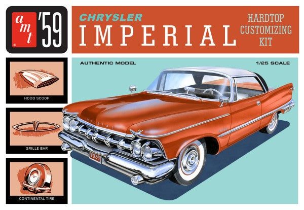 AMT 1136 1:25 1959 Chrysler Imperial Plastic Model Kit