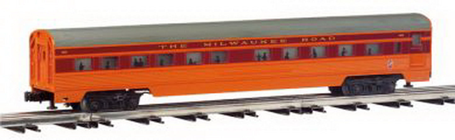 Williams 43120 Milwaukee Rd. 72 Ft. Streamline Passenger 2-Pack