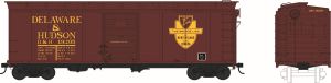 Bowser 41772 HO Delaware & Hudson 40' Boxcar #19155