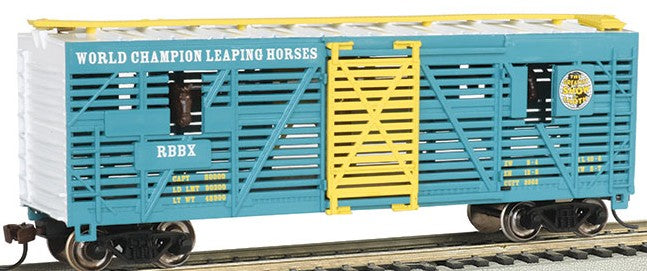 Bachmann 16611 HO Ringling Bros. & Barnum & Bailey Animated Horse Car