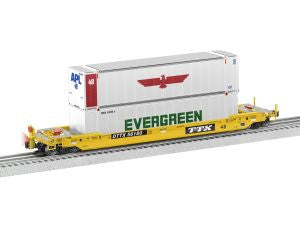 Lionel 6-85067 O TTX Husky Stack with End of Train Device #56180