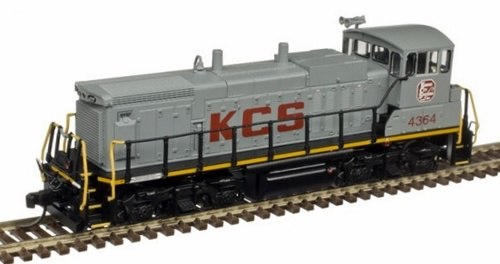 Atlas 40003831 N Kasas City Southern EMD MP15DC Diesel Locomotive #4364 - DCC