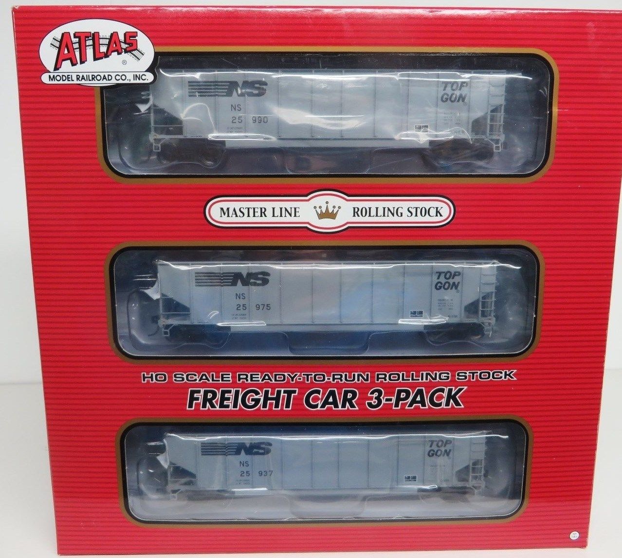 Atlas 20004908 HO TopGon Norfolk Southern G-86 286K 9-96 Scheme Pack (3)