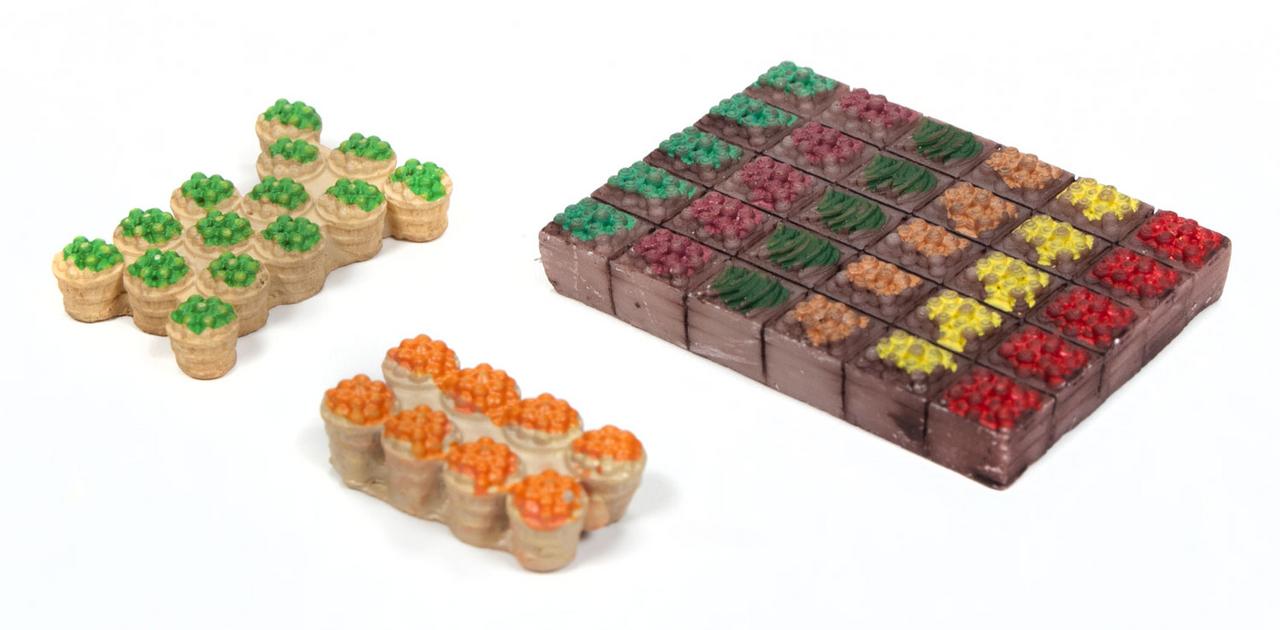 Classic Metal Works 20232 HO Mini Details Produce Loads (Set of 3)