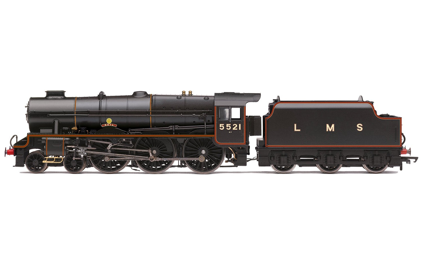 Hornby R3614 OO LMS Patriot Class, 4-6-0, 'Rhyl' - Era 3 #5521