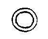 Scale Structures 2308 HO Narrow Auto Tire on Open Center Rim (Pack of 10)