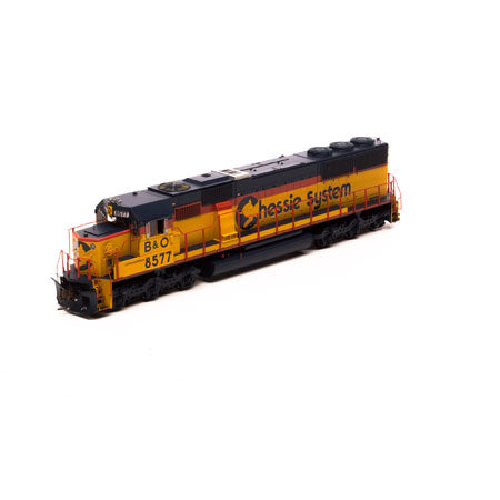 Athearn 86891 HO Chessie System/B&O RTR SD50 Diesel Locomotive #8577