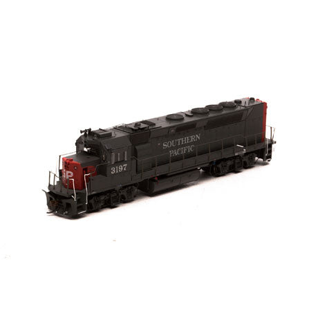 Athearn G63730 HO Southern Pacific/Grey & Red GP40P-2 Diesel Locomotive #3197