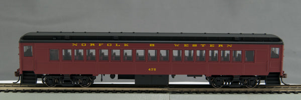 Con-Cor 1094108 HO Norfolk & Western MP-54 Coach #477
