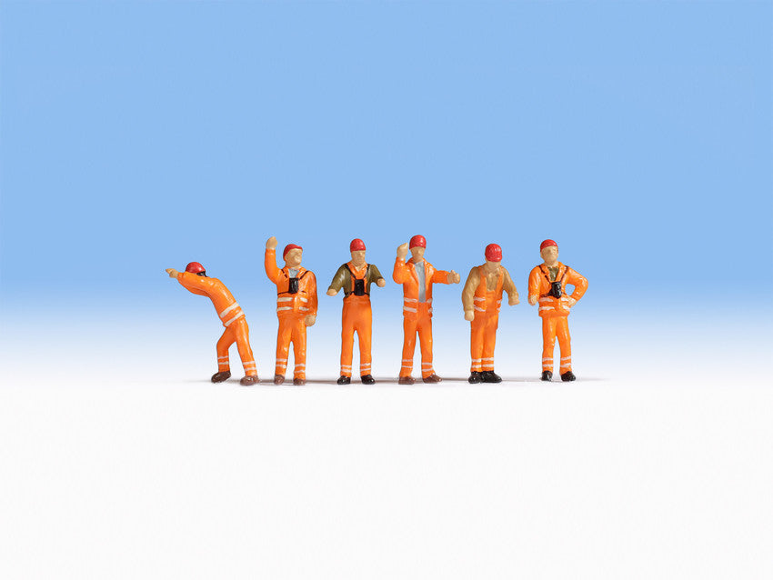 Noch 15275 HO Shunters Figures (Set of 6)
