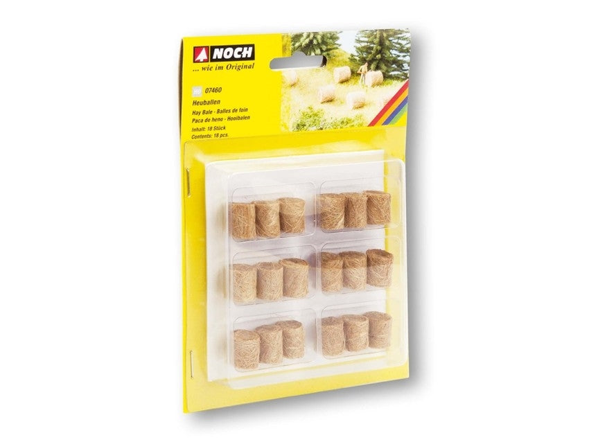 Noch 7460 HO Hay Bales (18)