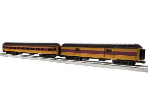 Lionel 6-85348 O Milwaukee Road 18'' Heavyweight Columbian Pack A (Pack of 2)