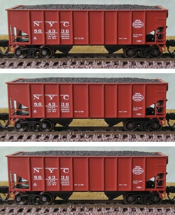 Bluford Shops 65153 N New York Central 8-Panel 2-Bay Hopper (3)