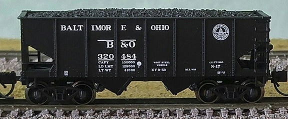 Bluford Shops 60361 N Baltimore & Ohio 2-Bay USRA Hopper