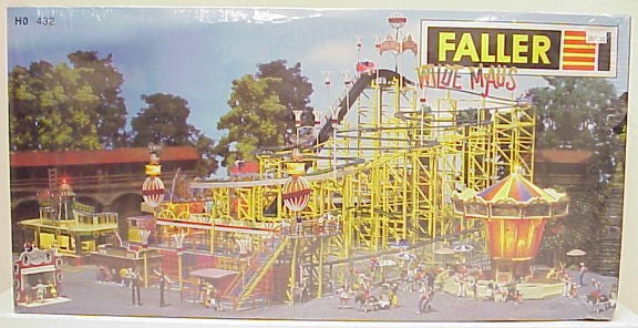 Faller 432 HO Scale Wilde Maus Roller Coaster Kit