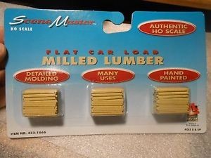 Life Like 433-1666 HO Milled Lumber (Pack of 3)