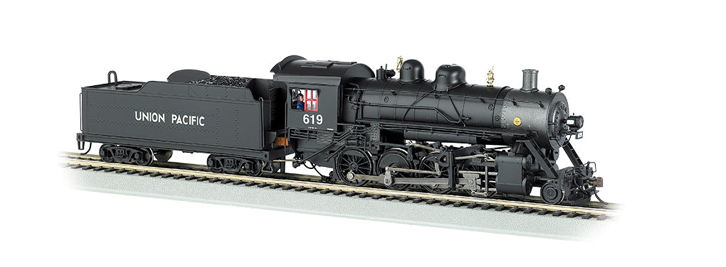 Bachmann 51319 HO Union Pacific 2-8-0 Steam Locomotive #619