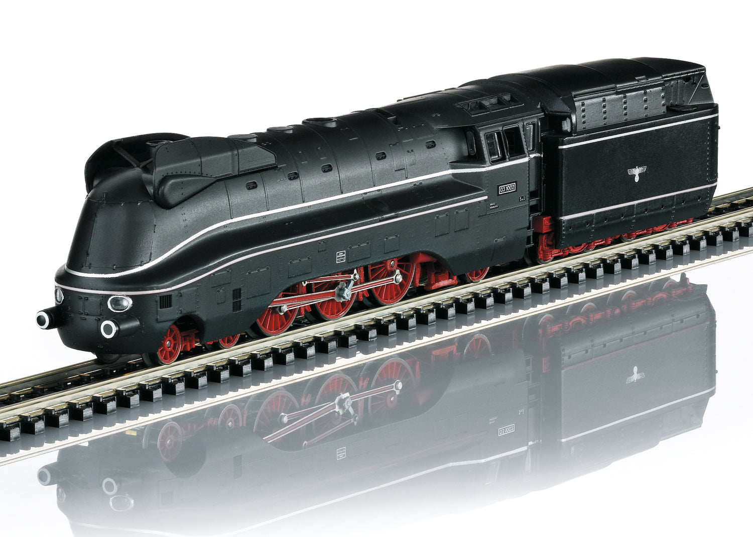 Trix 16041 N DRB Class 03.10 Steam Locomotive & Tender w/DCC/SX