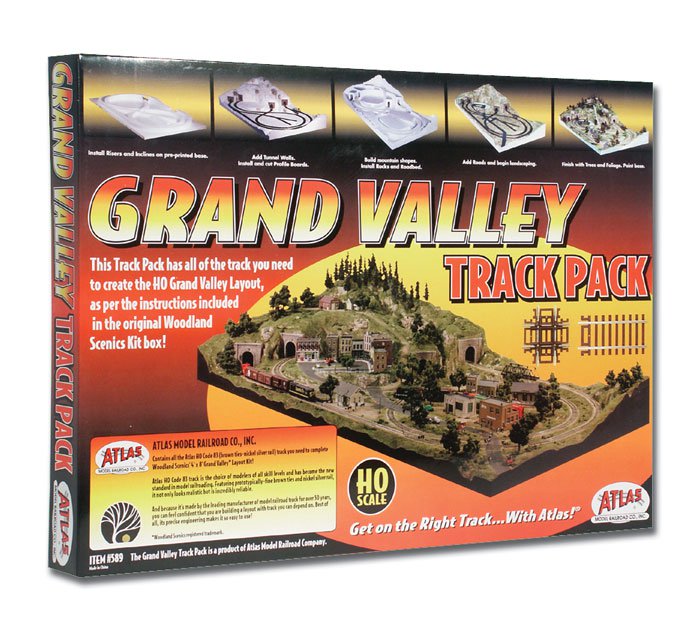 Woodland Scenics ST1183 HO Grand Valley Track Pack