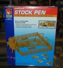 Life Like 433-1378 HO Scale Modular Stock Pen Building Kit