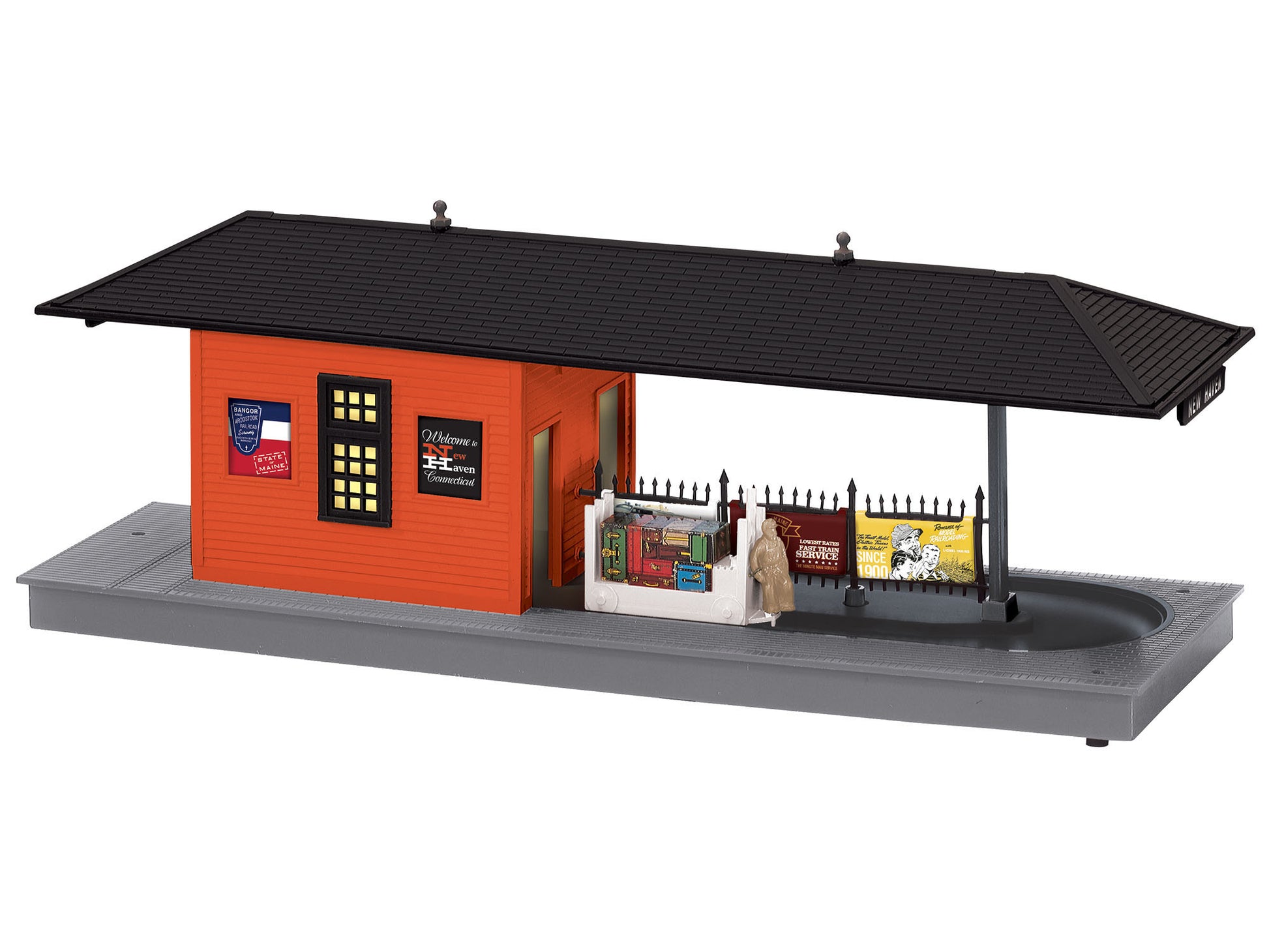 Lionel 6-82056 O Operating Freight Station Building Kit