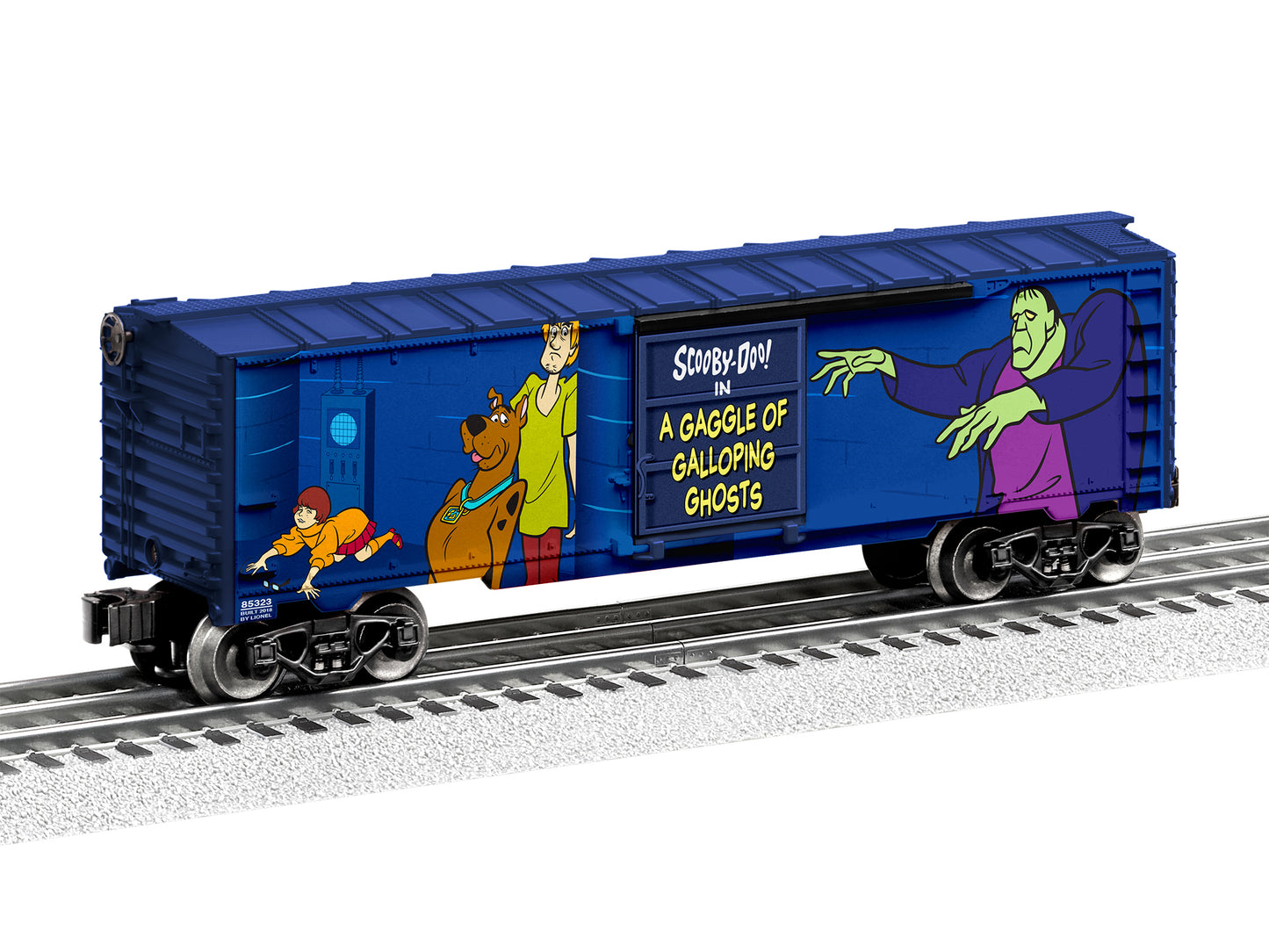 Lionel 6-85323 O Scooby Doo Dark Blue Boxcar