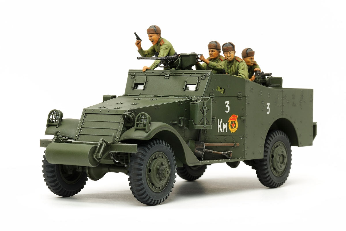 Tamiya 35363 1:35 M3A1 Scout Car Military Vehicle Model Kit