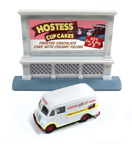 Classic Metal Works 40005 HO Mini Metals Hostess 1950 IH Metro Van w/Billboard