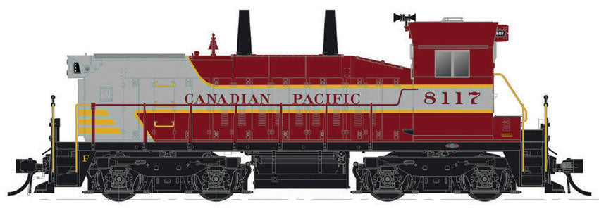 Rapido Trains 26002 HO Canadian Pacific GMD SW1200RS Diesel Locomotive DC #8129