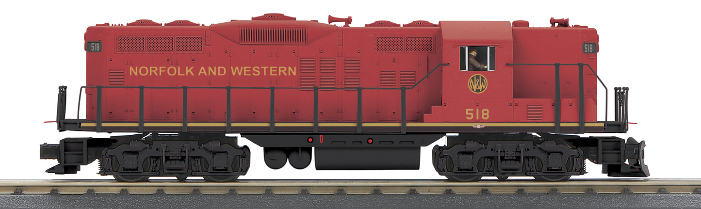 MTH 30-20540-1 Norfolk & Western GP-7 Diesel Engine with Proto-Sound 3.0 #518