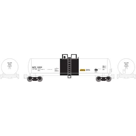 Athearn 17611 N Scale GATX 20,000 Gallon Tank Car #23098