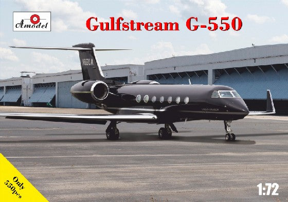 A Model from Russia 72361 1:72 Gulfstream G-550 Aircaft Plastic Model Kit