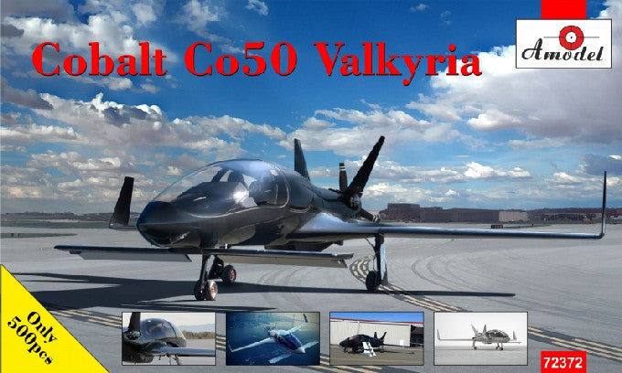 A Model from Russia 72372 1:72 Colbalt Co50 Valkyrie Aircraft Plastic Model Kit