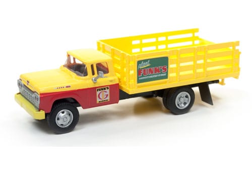 Classic Metal Works 30495 HO Mini Metals Funks Hybrids 1960 Ford Stake Bed Truck