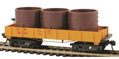 Model Power 723003 HO Union Pacific 1860's Wooden Vintage Freight