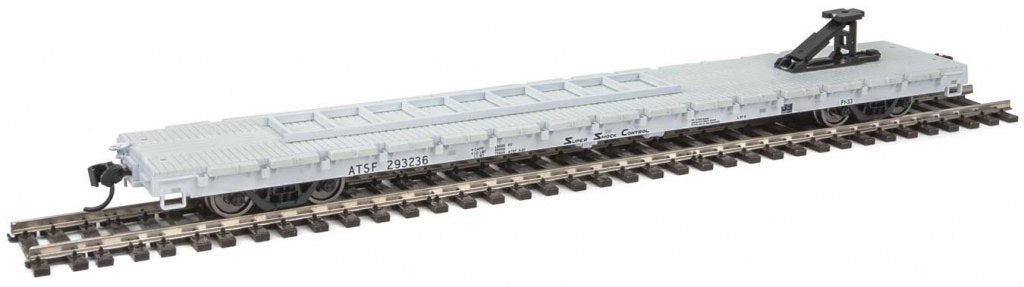 Walthers 910-5301 HO ATSF 60' Pullman Standard Flat Car (TOCF) # 293236