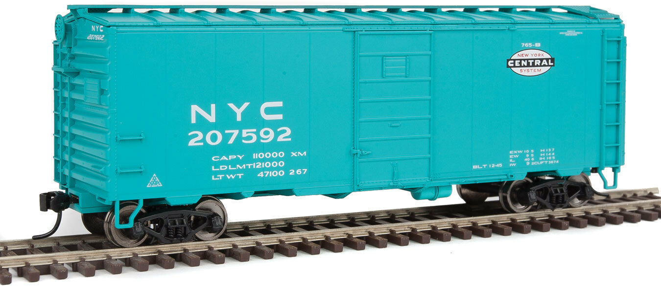 Walthers 910-1413 HO New York Central 40' PS-1 Boxcar Ready to Run #207592