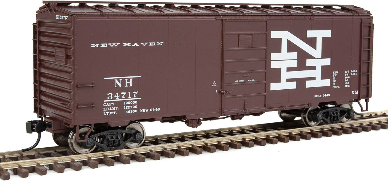 Walthers 910-1409 HO New Haven 40' PS-1 Boxcar Ready to Run #34717