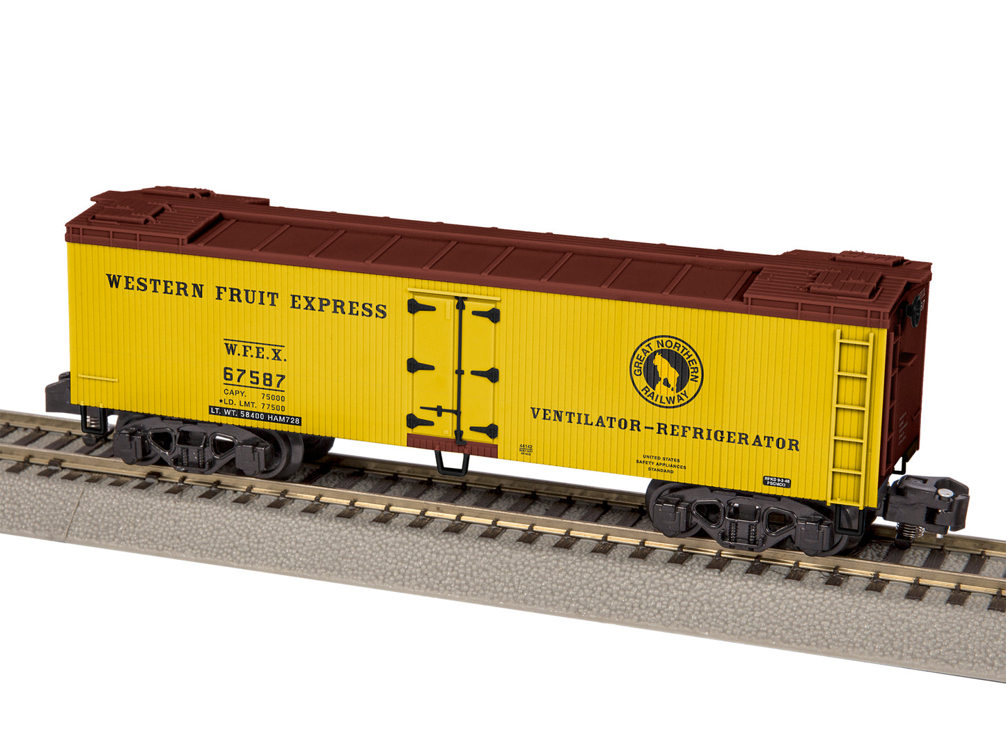 American Flyer 6-44142 S Great Northern American Flyer Woodside Reefer #67587
