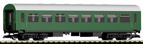 Piko 37650 G Scale Deutsche Reichsbahn IV Reko 2. Class Green Coach